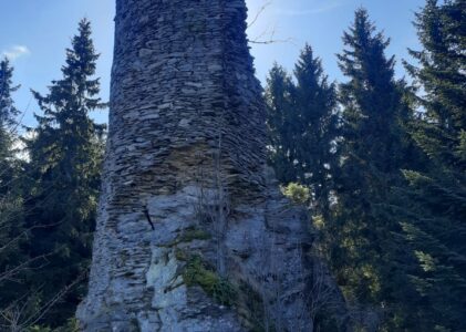 Koberstejn – ruiny warowni rycerzy-rabusiów